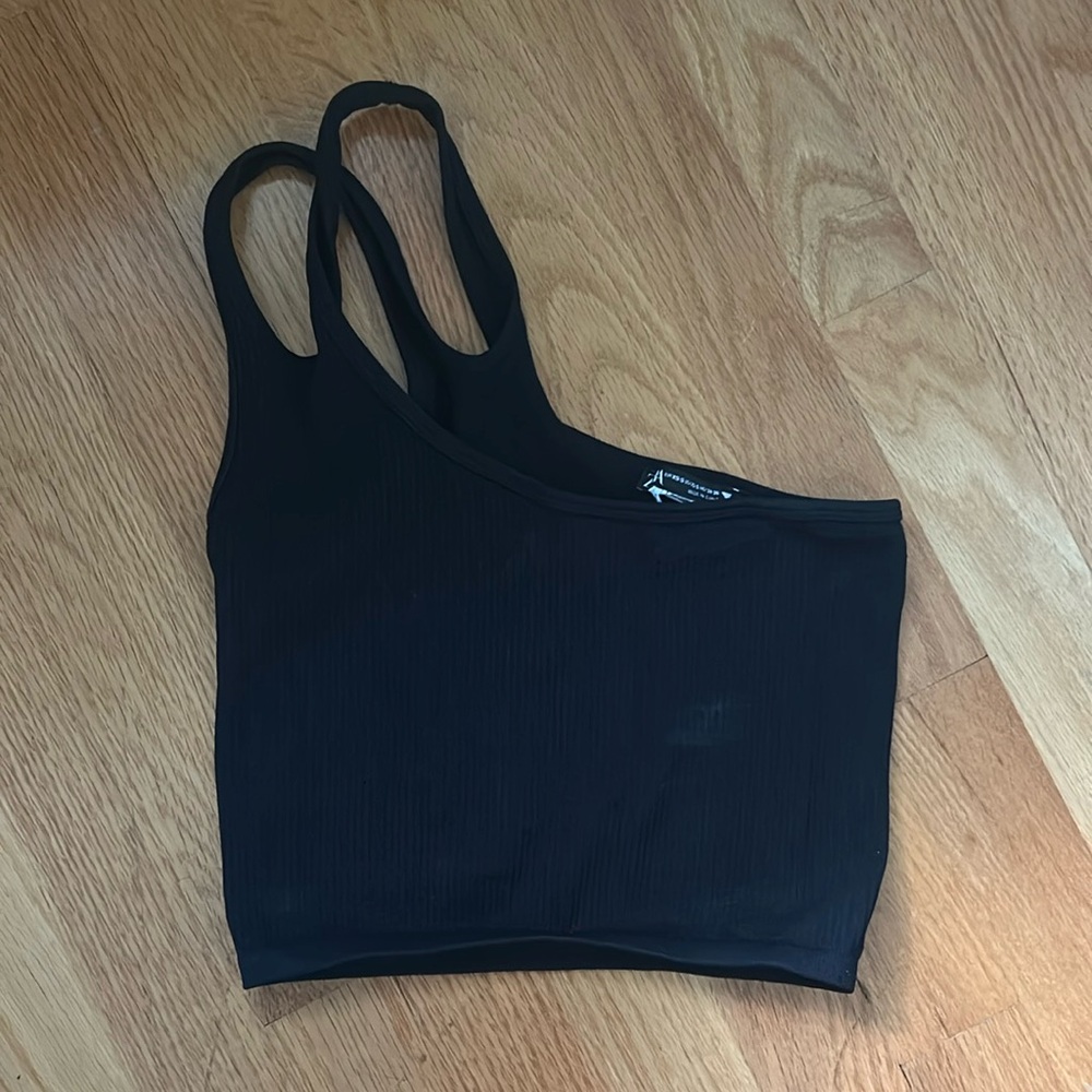 Zara Asymmetrical One Shoulder Seamless Tank